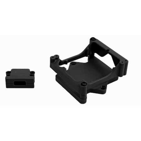 Rpm Rc Products Black ESC Cage for Castle Sidewinder 4 ESC RPM81322